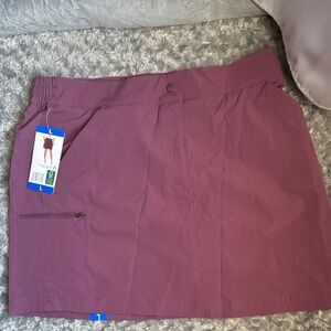 32 Degrees Violet Skort with Zipper Pocket